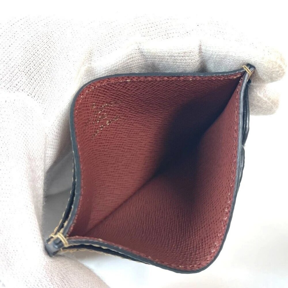 LOUIS VUITTON M83691 Monogram reverse Card Case Porte Cult-Simple Holder Unused - Picture 9 of 13